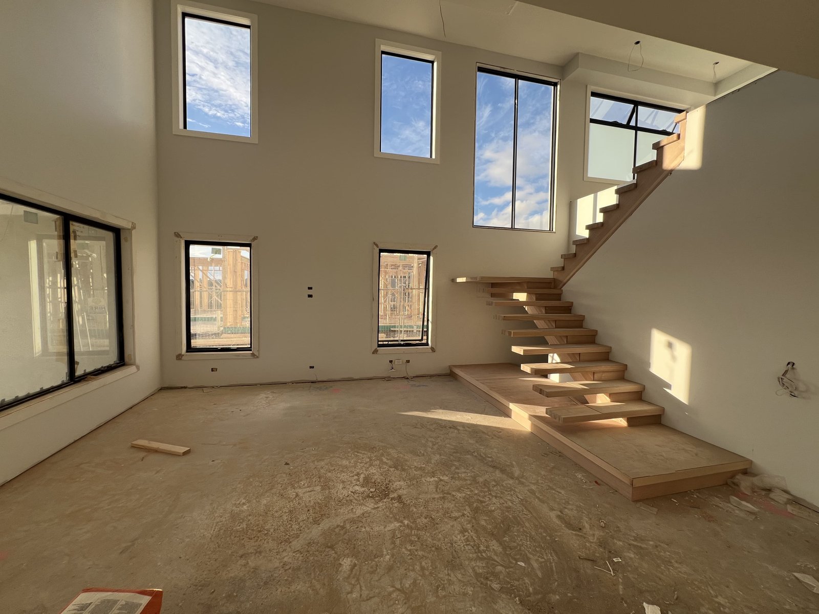 Construction progress